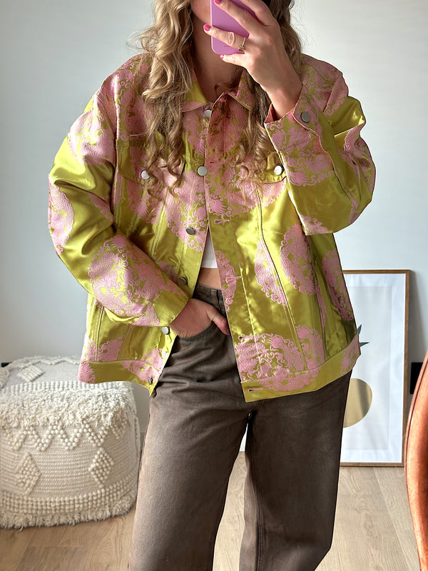 Studio Amaya Joni Jacke Gold-Rosa