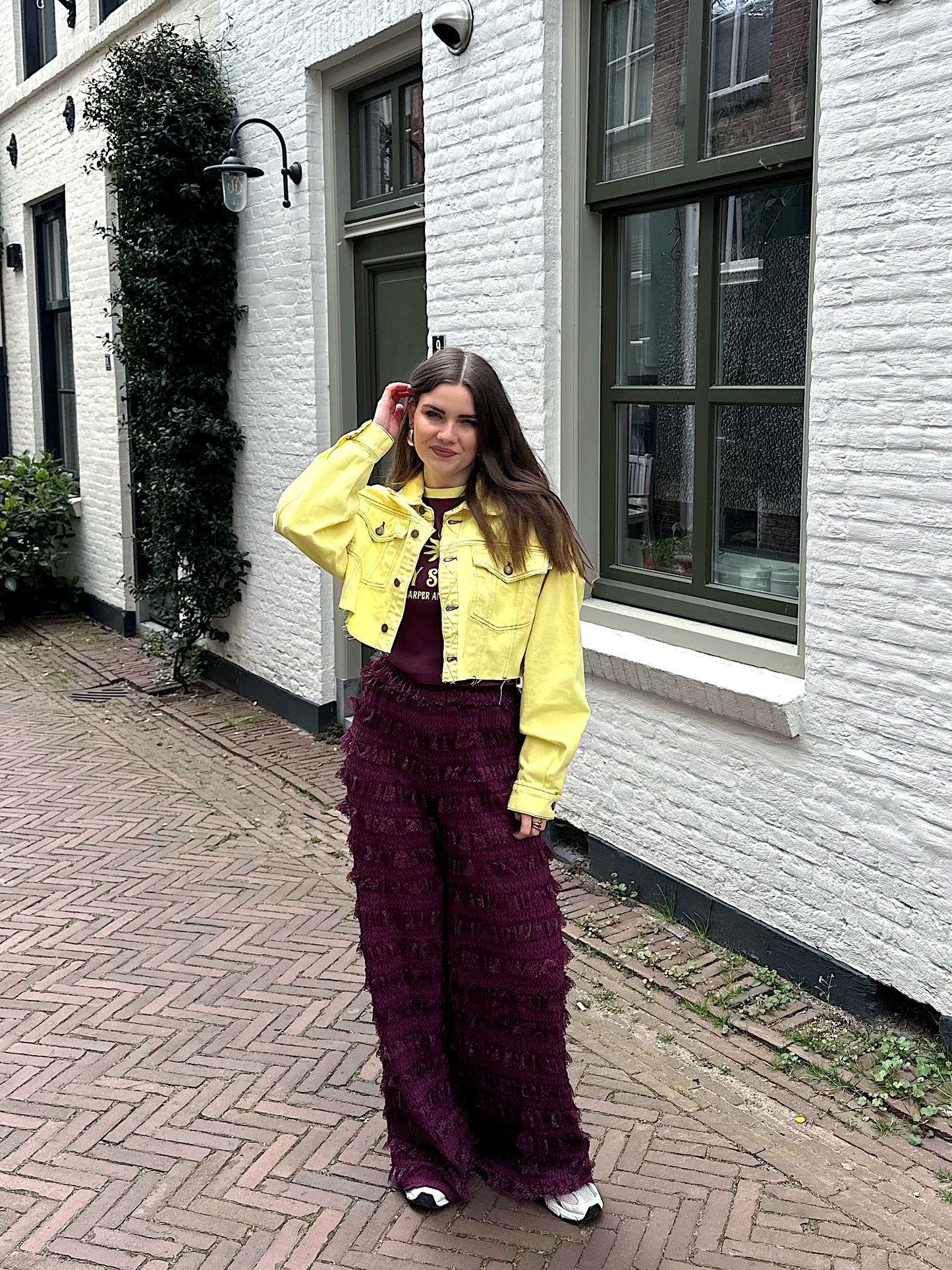 Harper & Yve Willow Jeansjacke gelb