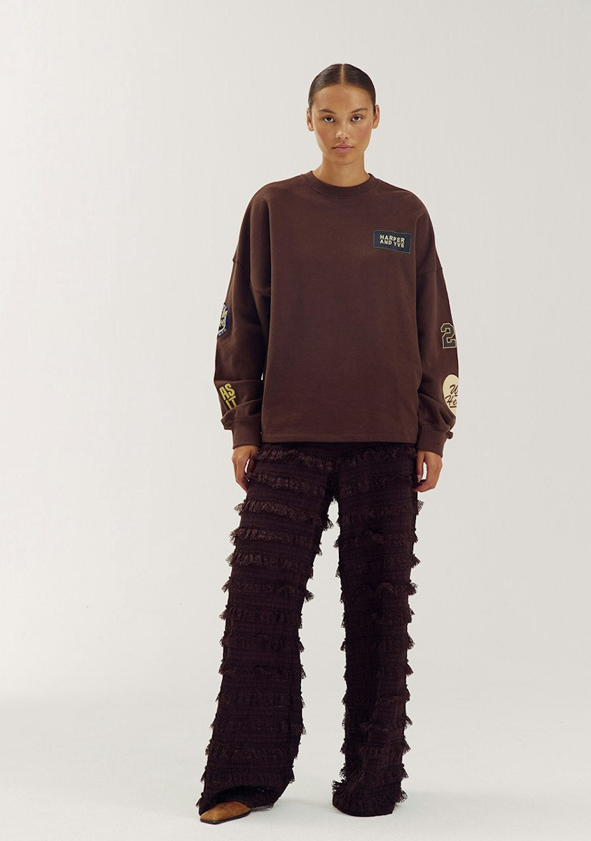 Harper & Yve LO Rüschenhose weiß - VORBESTELLUNG