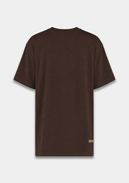 Harper & Yve Moody t-shirt bruin
