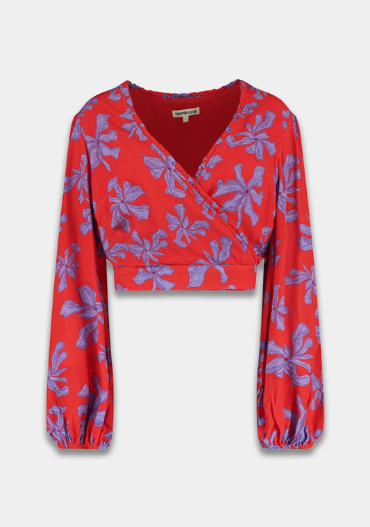 Harper & Yve Flora Wickel-Top Rot