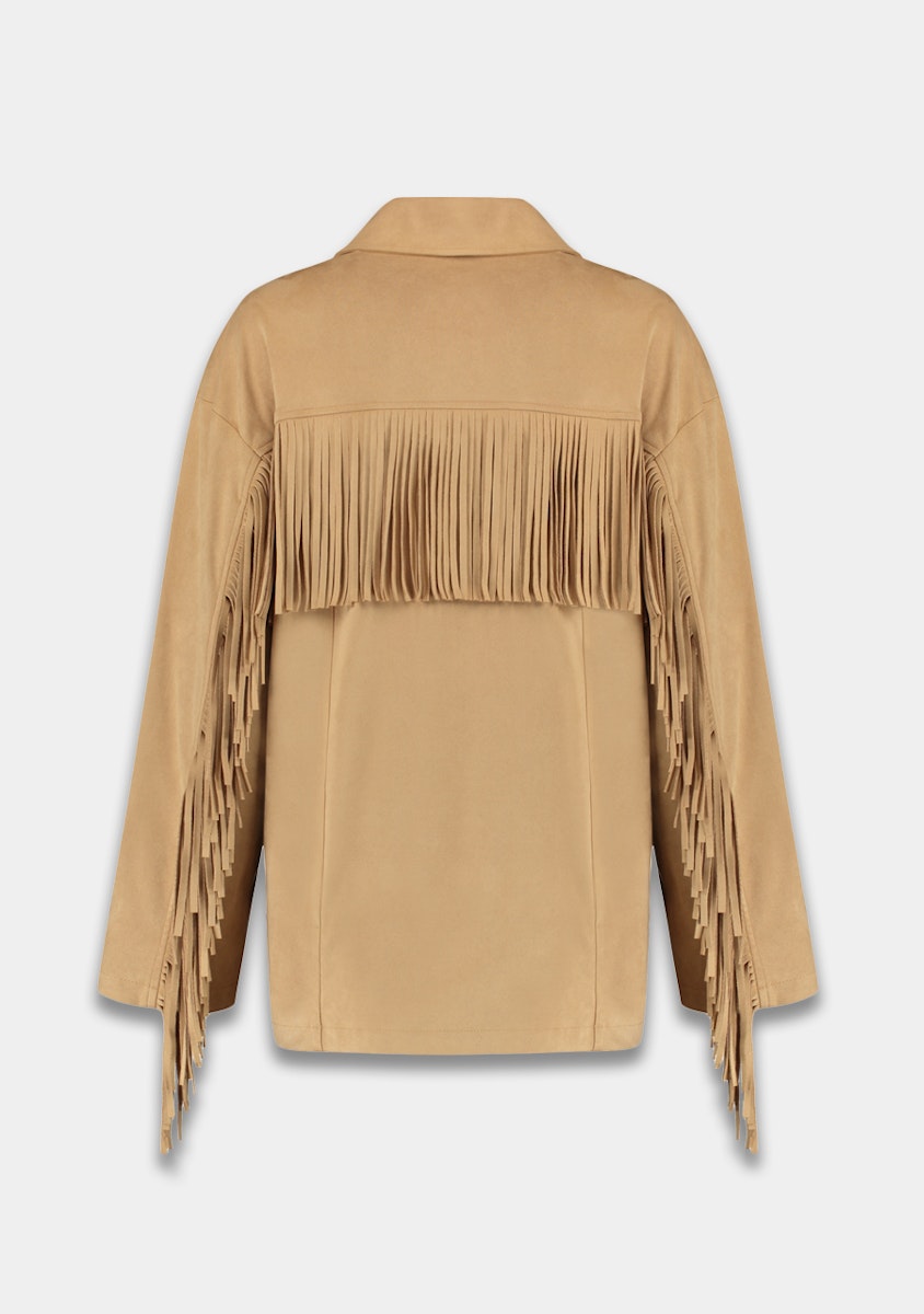 Harper & Yve Jacke Quinn Fransen beige