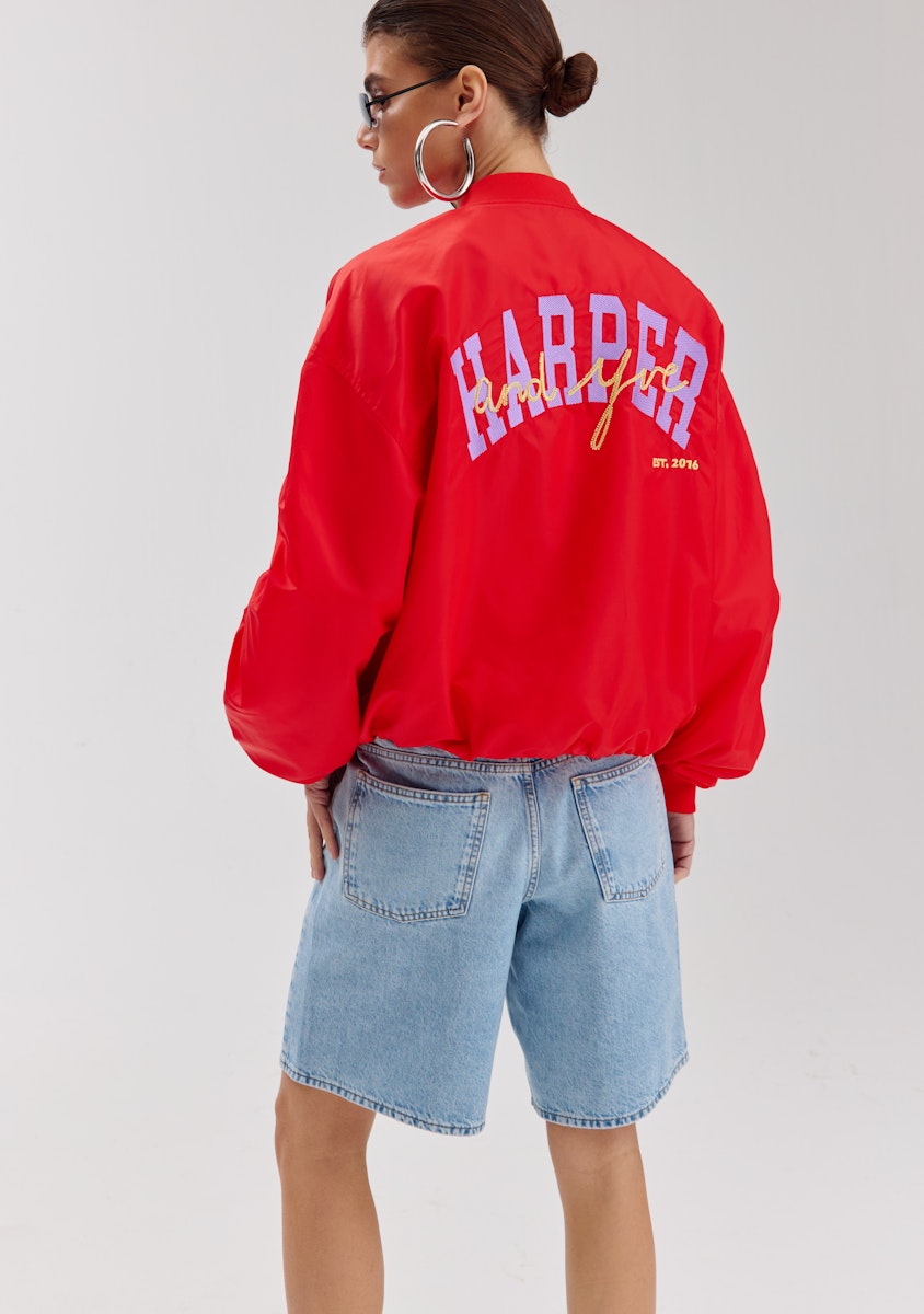 Harper & Yve Janna Bomberjacke Rot