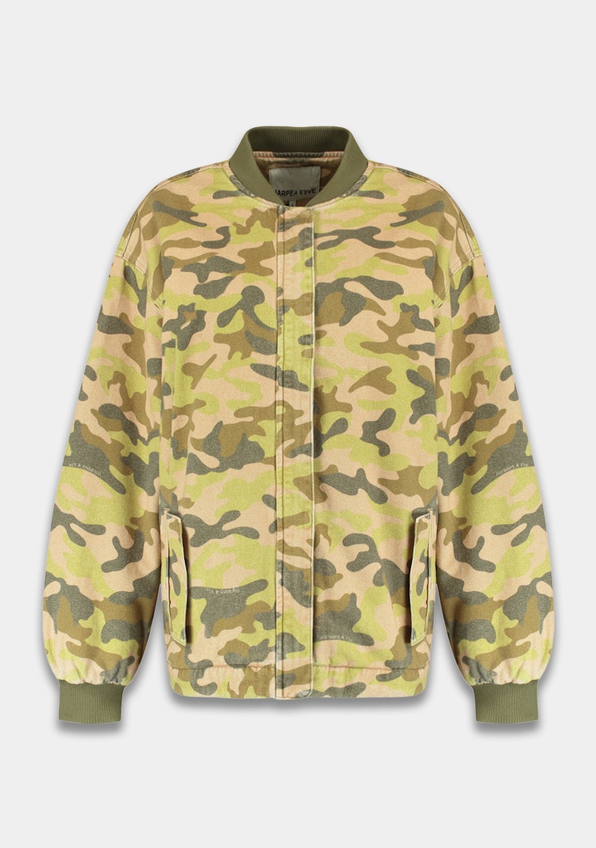 Harper & Yve Jacke Troy Camouflage Grün
