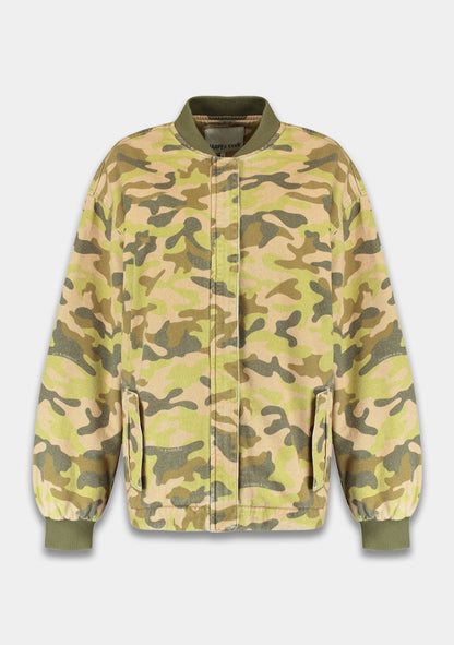 Harper & Yve Jacke Troy Camouflage Grün