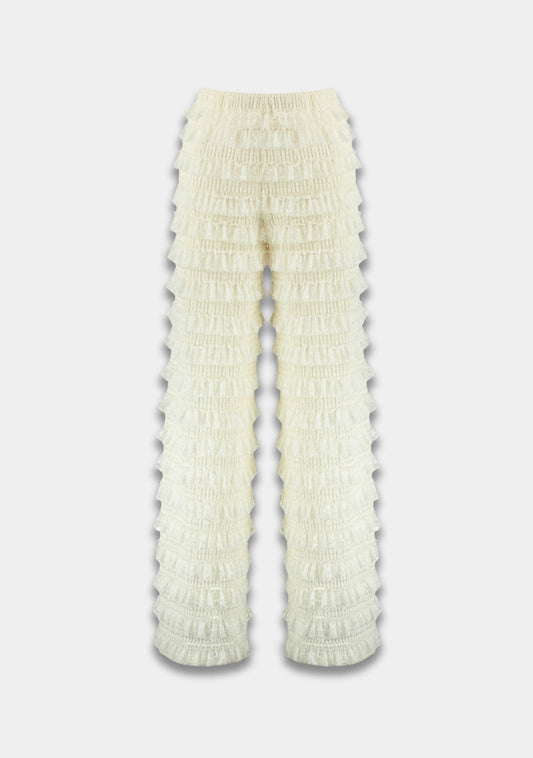 Harper & Yve LO Rüschenhose weiß - VORBESTELLUNG