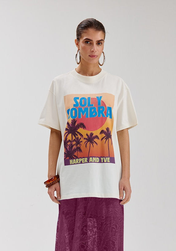 Harper & Yve Solysombra T-Shirt Ecru