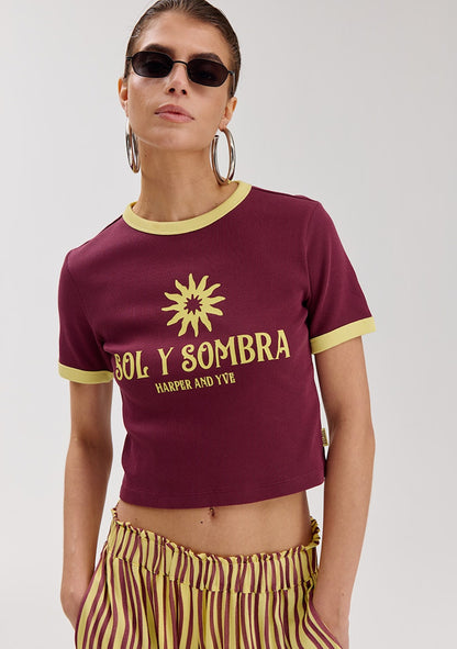 Harper & Yve Sombra T-Shirt Lila
