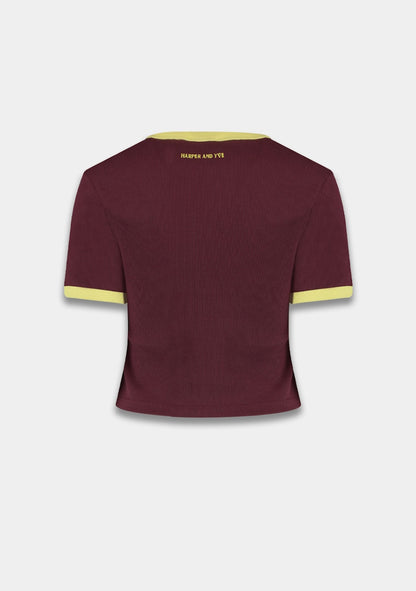 Harper & Yve Sombra T-Shirt Lila