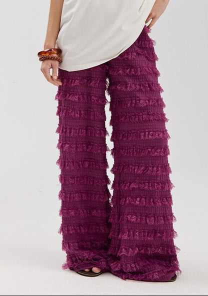 Harper & Yve LO Rüschenhose Lila