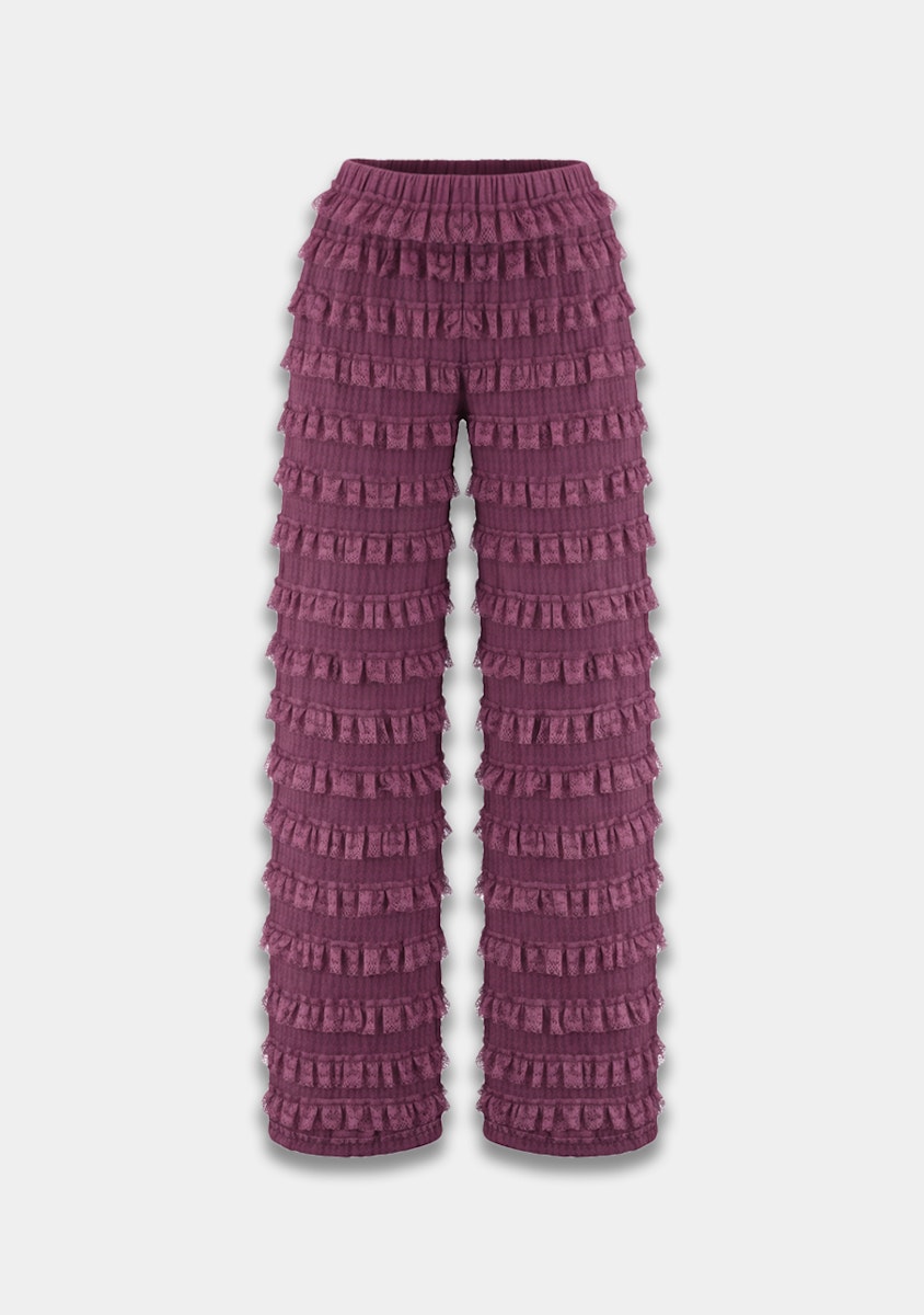 Harper & Yve LO Rüschenhose Lila