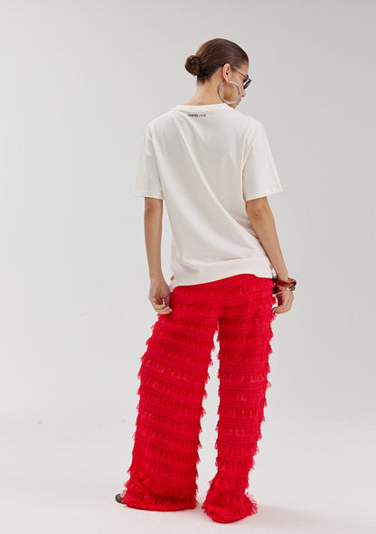 Harper & Yve LO Rüschenhose rot