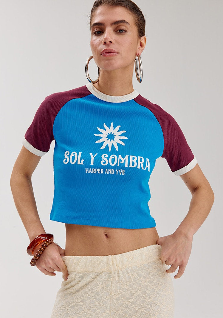 Harper & Yve Soly T-Shirt Blau
