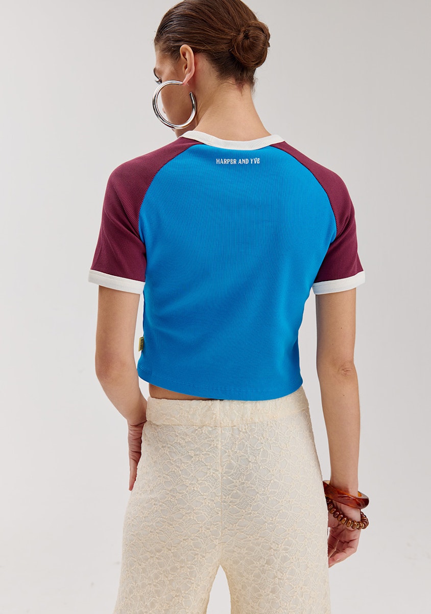 Harper & Yve Soly T-Shirt Blau