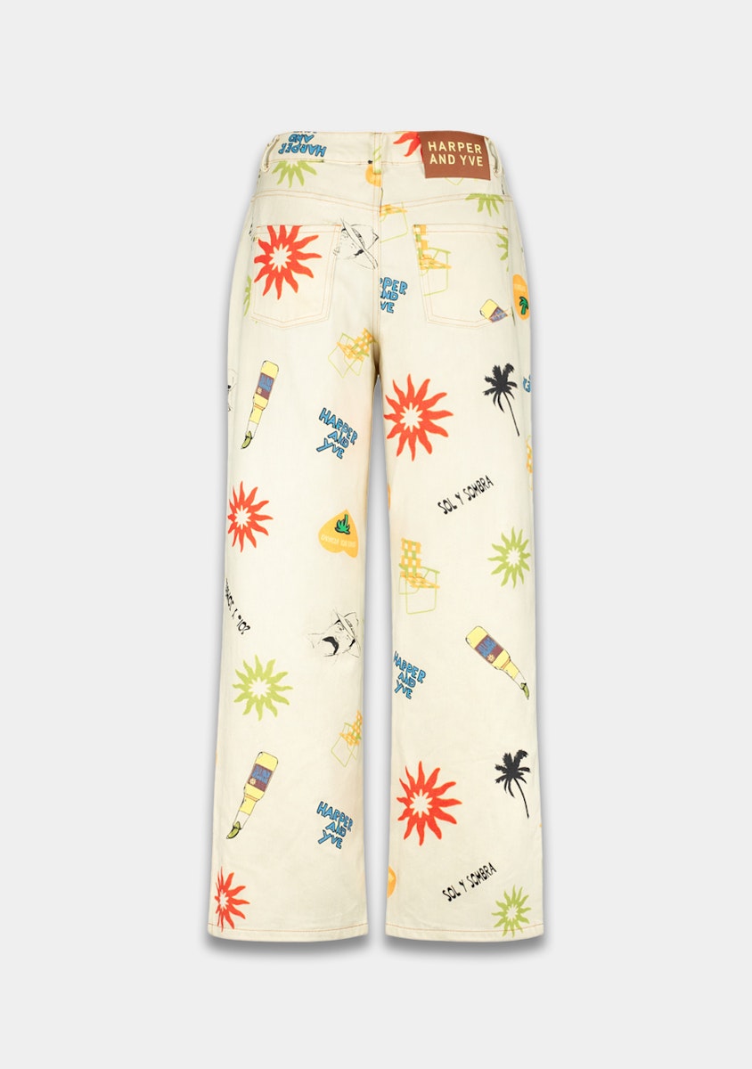 Harper & Yve Yve Hose weiß