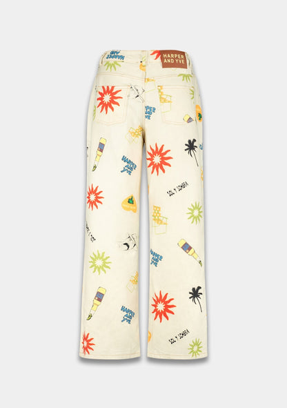 Harper & Yve Yve Hose weiß