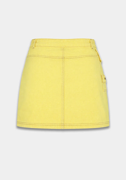 Harper & Yve Zenne Denim Skort gelb