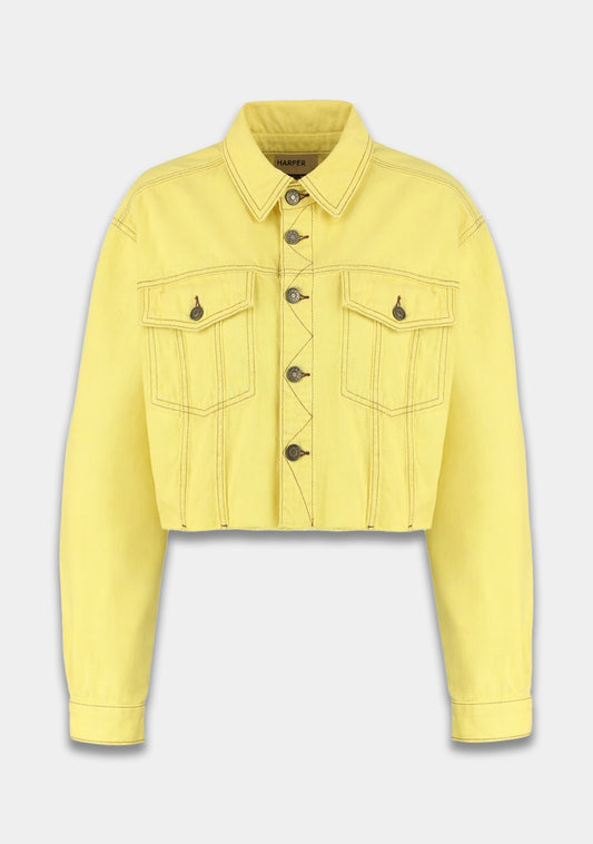 Harper & Yve Willow Jeansjacke gelb