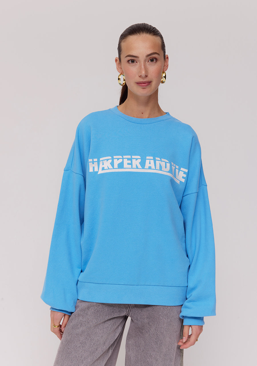 Harper & Yve Lex Pullover blau