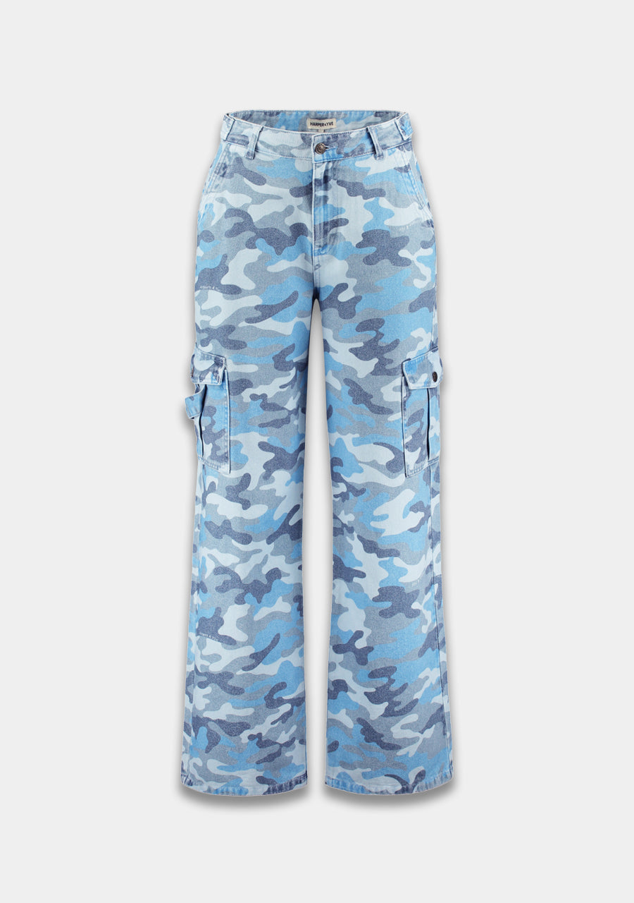Harper & Yve Stella Camouflage-Jeans
