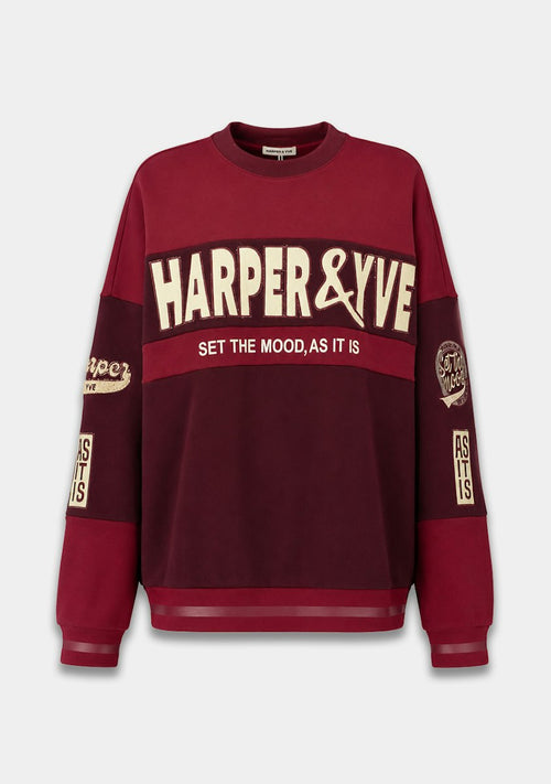 Harper & Yve Ace sweater red