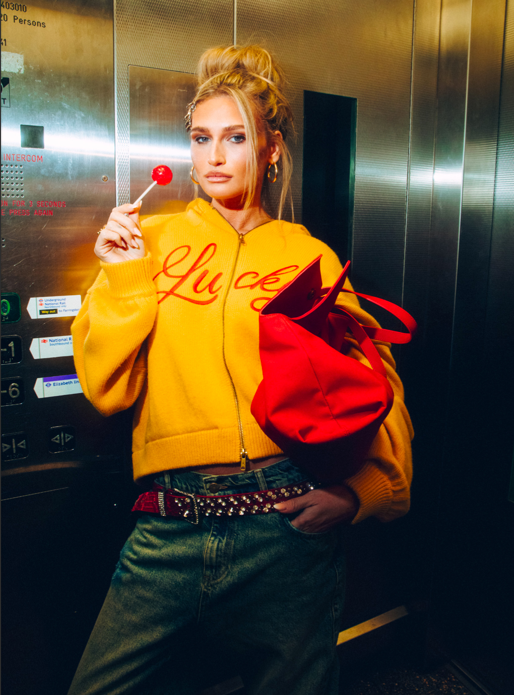 Harper & Yve Lucky vest yellow