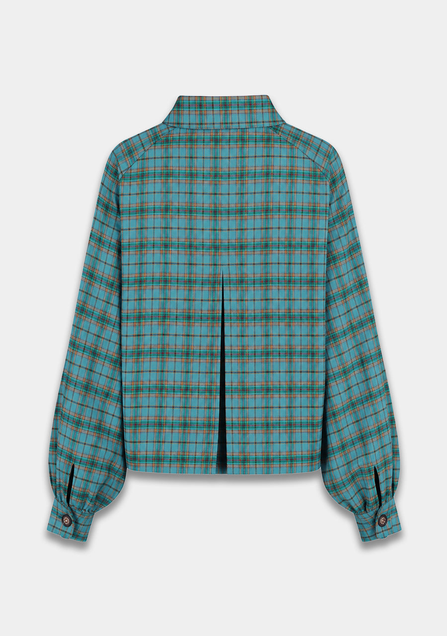 Harper & Yve Rylee jacket checkered blue