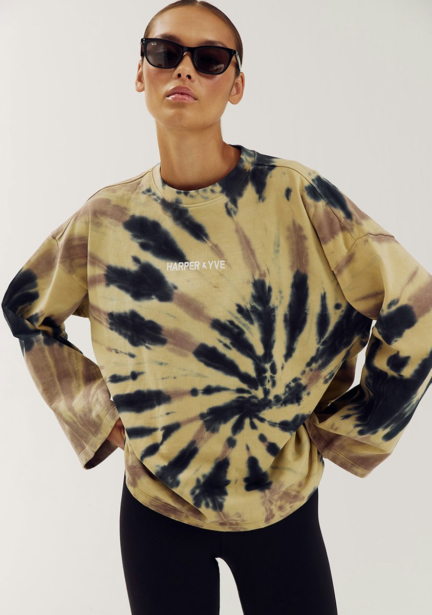 Harper & Yve Tommy longsleeve tie-dye