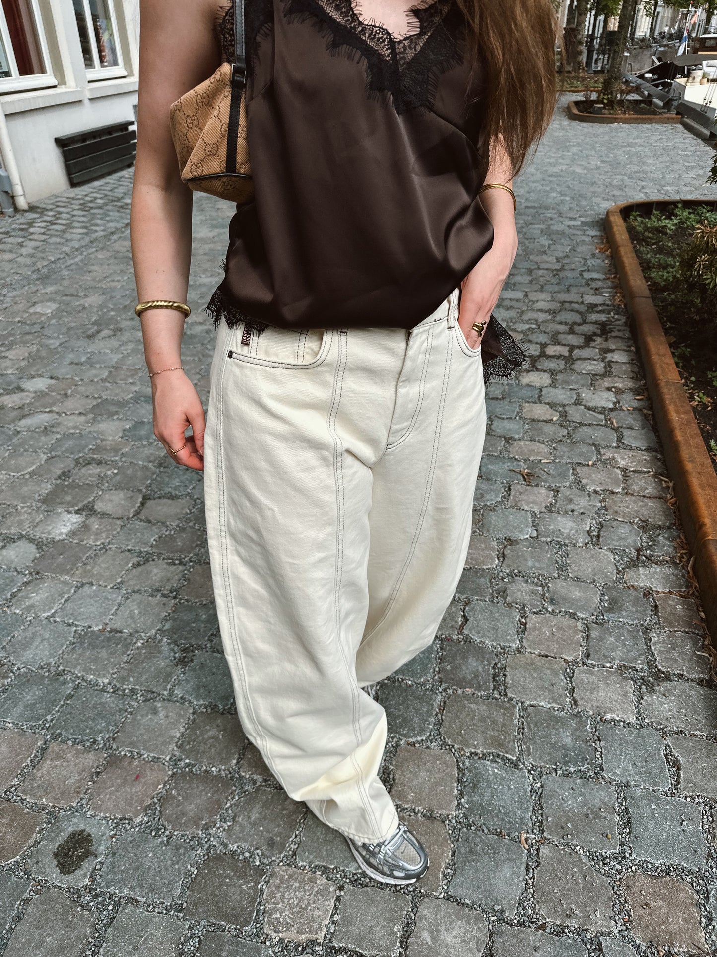 Harper & Yve Arden jeans off white