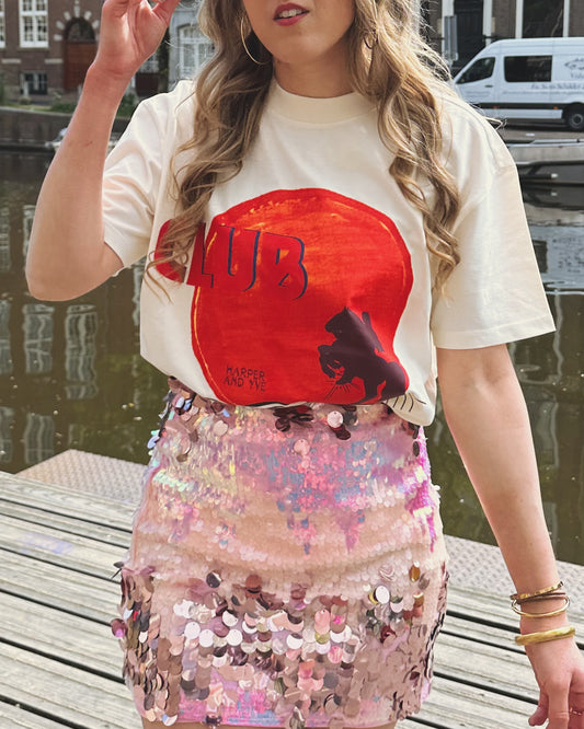 Harper & Yve Clubcorazon T-Shirt weiß