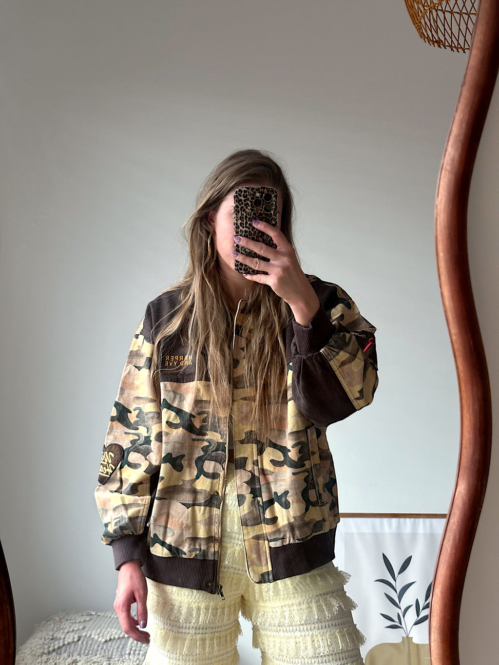 Harper & Yve Jacke Troy Camouflage Grün