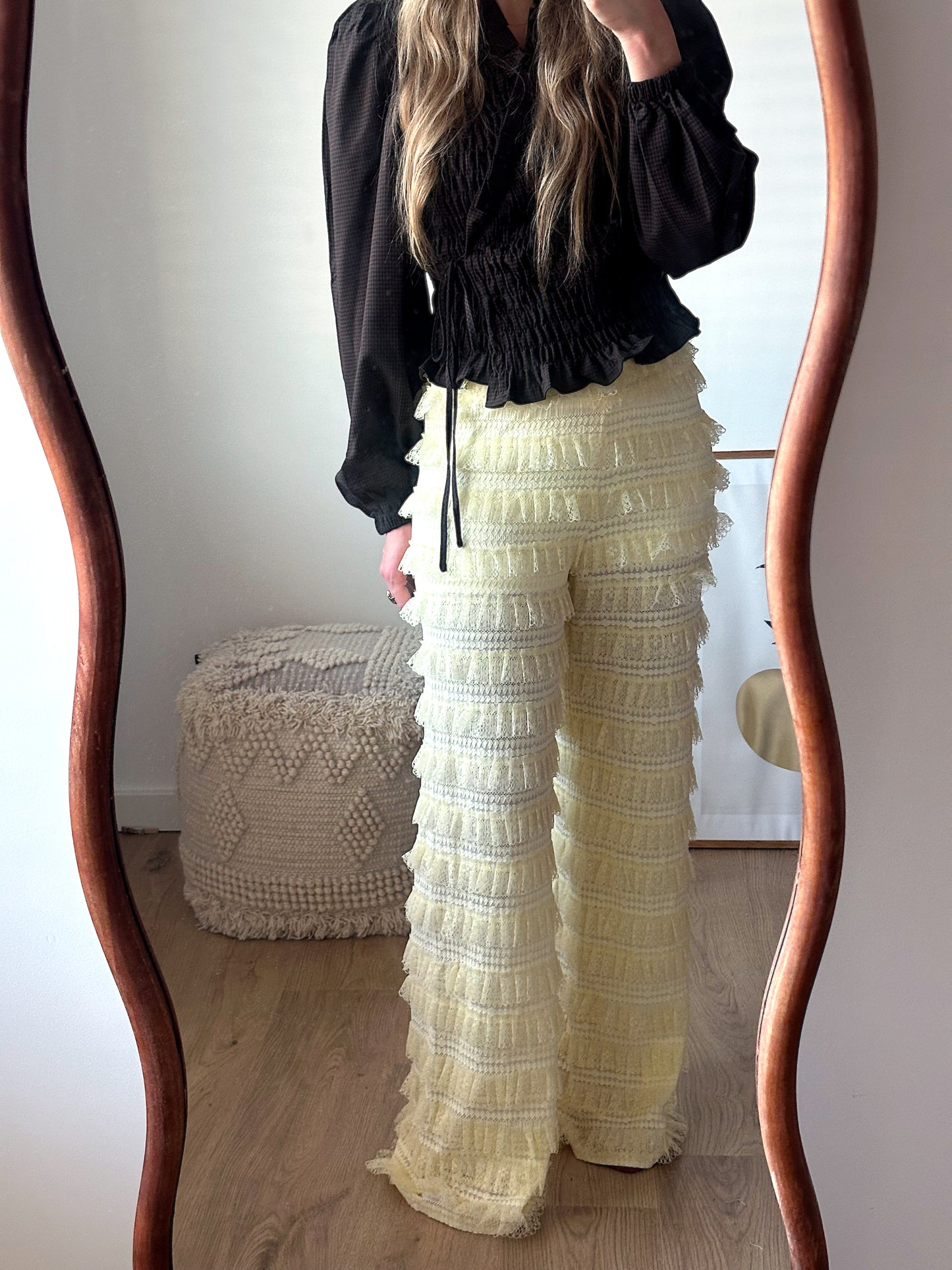 Harper & Yve LO Rüschenhose weiß - VORBESTELLUNG
