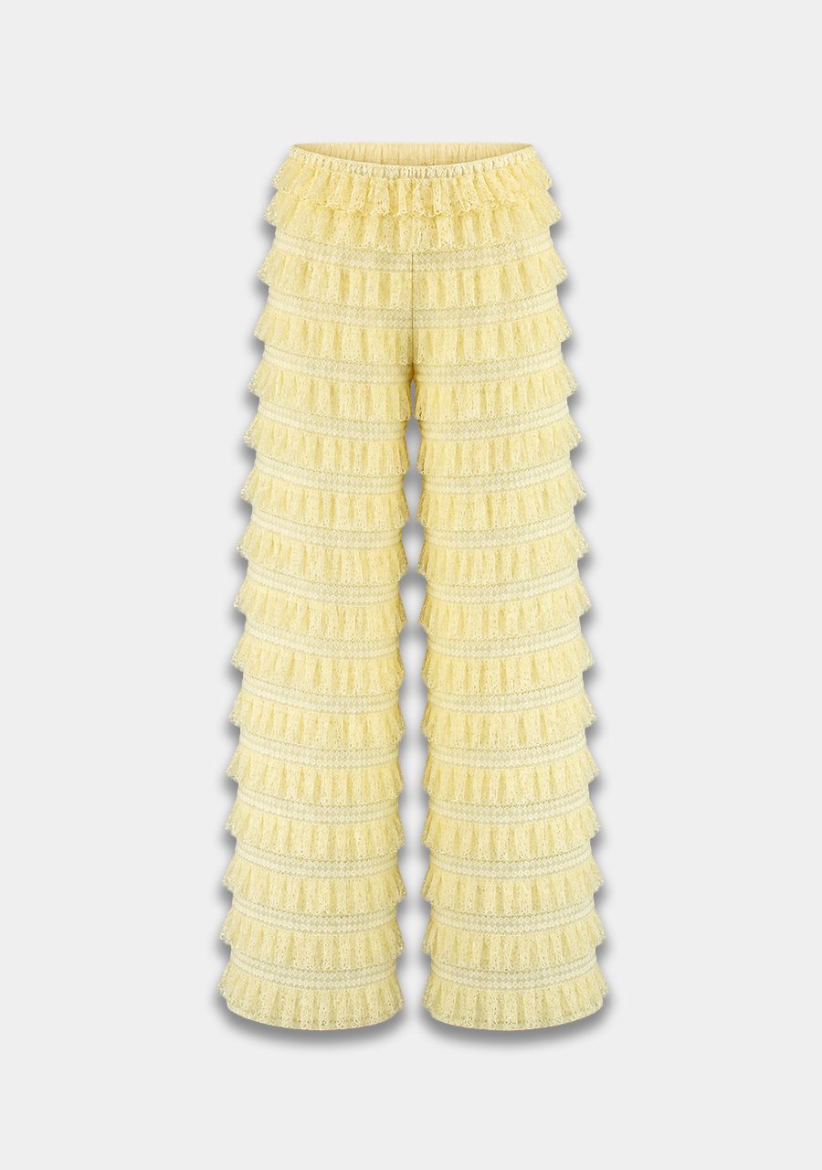 Harper & Yve LO Rüschenhose weiß - VORBESTELLUNG