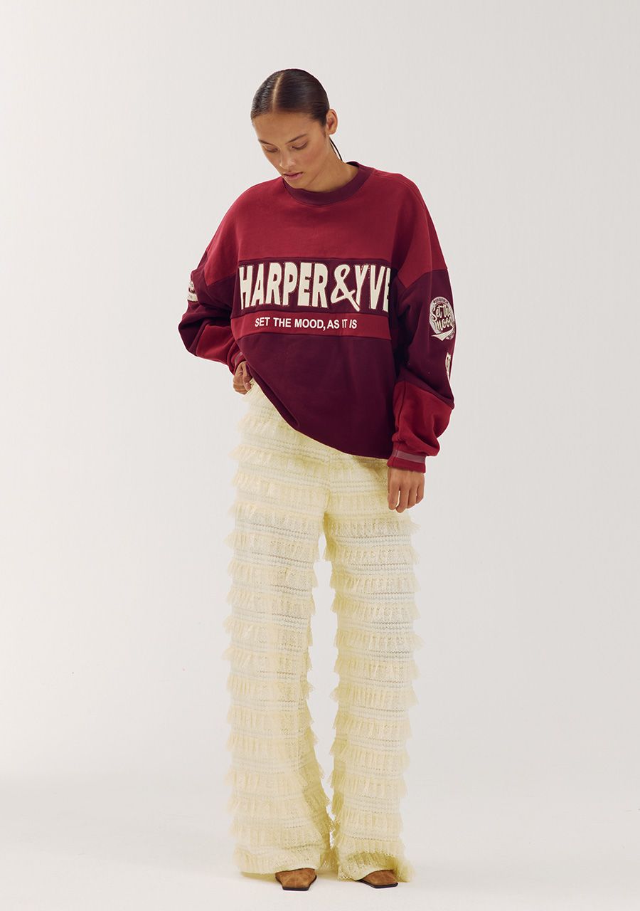 Harper & Yve LO Rüschenhose weiß - VORBESTELLUNG