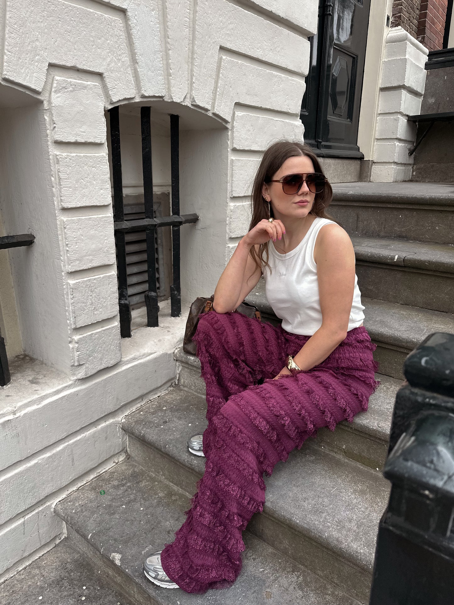 Harper & Yve LO Rüschenhose Lila