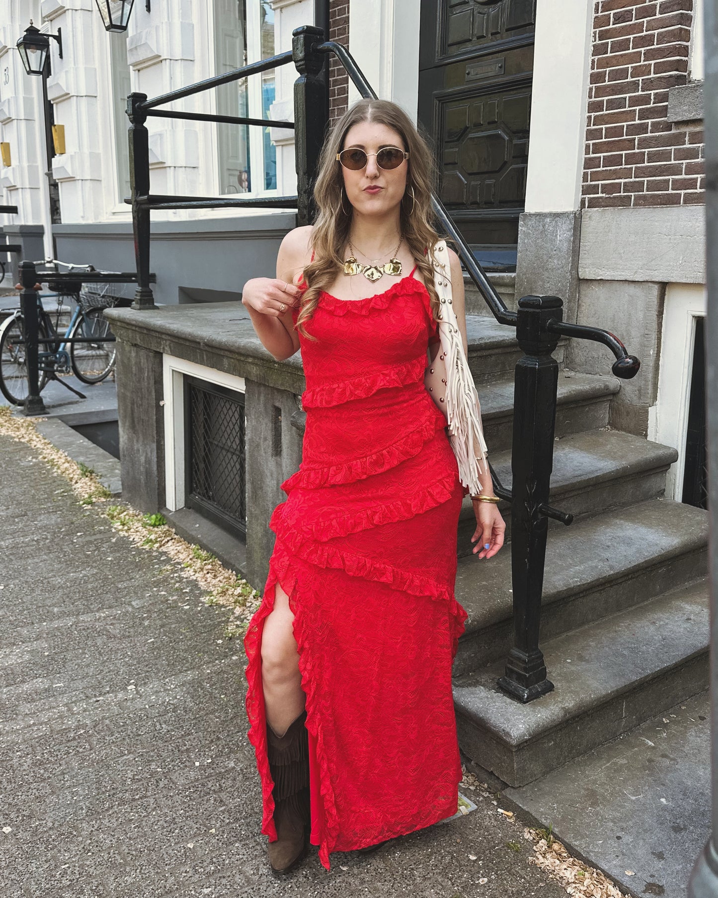 Harper & Yve Sammie Kleid rot