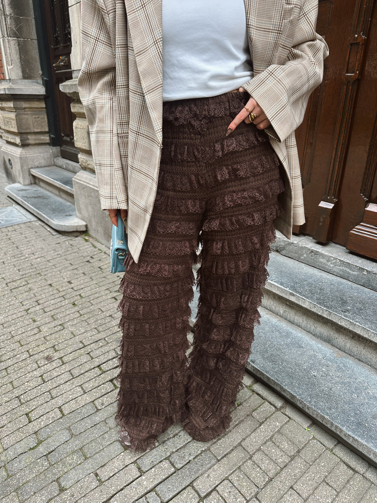 Harper & Yve LO Rüschenhose weiß - VORBESTELLUNG