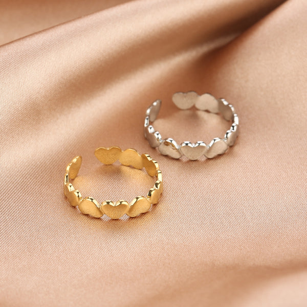 Sientje Ring mit Herzchen