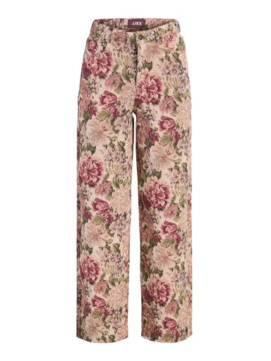 Zoe Julia wide leg broek vintage flowers