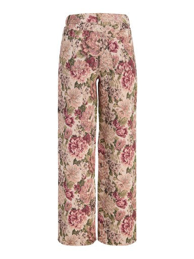 Zoe Julia wide leg broek vintage flowers
