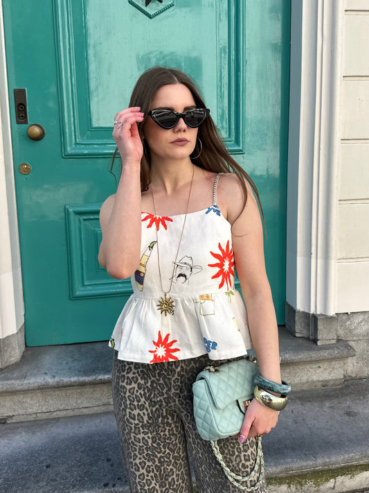 Neverending sunshine lange Statement-Kette Gold