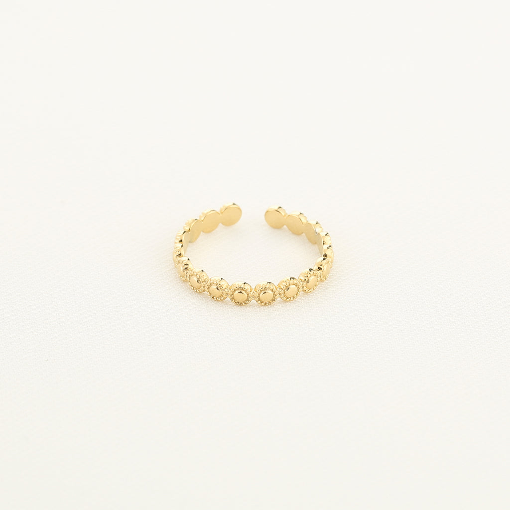 Vintage Ring Sonne