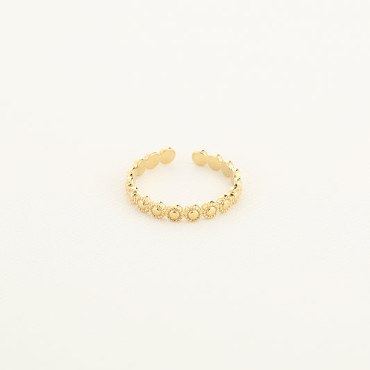 Vintage Ring Sonne