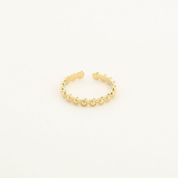 Vintage Ring Sonne