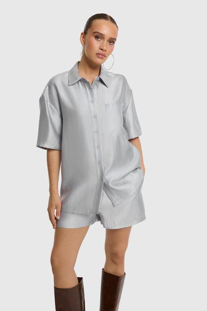 Refined Department ALANA blouse silver