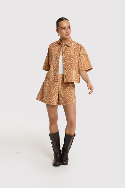 Refined Department ADELINE blouse bambi print