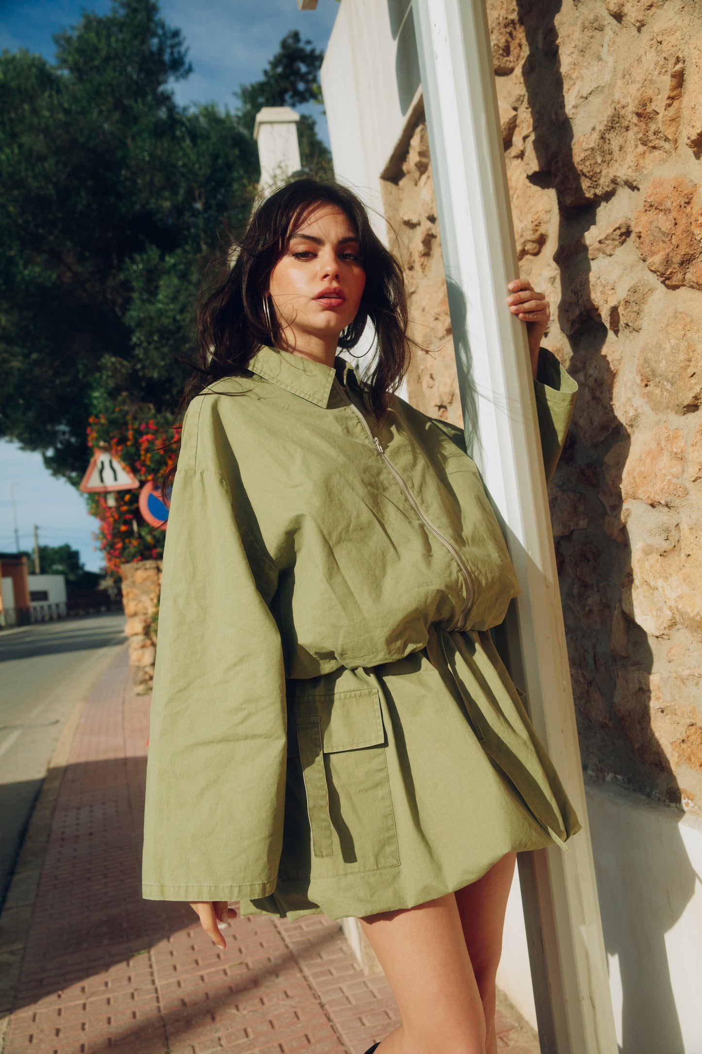 Refined Department ALEY Jacke grün