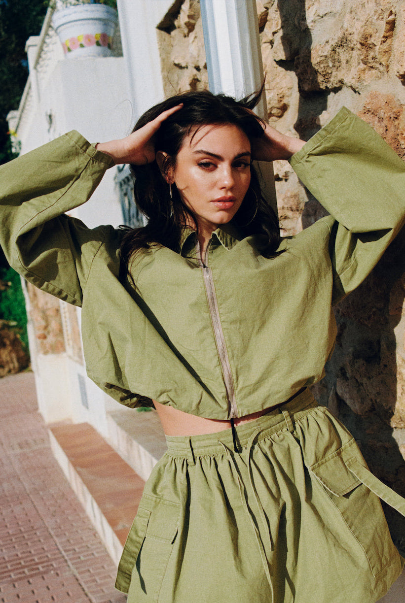 Refined Department ALEY Jacke grün