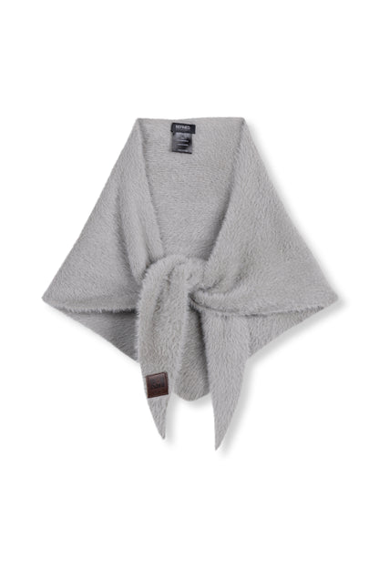 Refined Department Saar triangle scarf grey