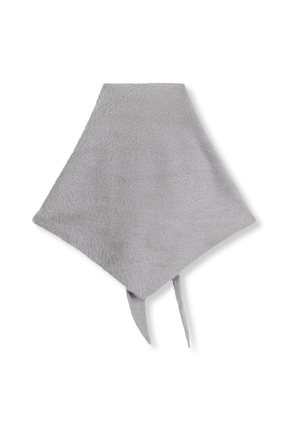Refined Department Saar triangle scarf grey